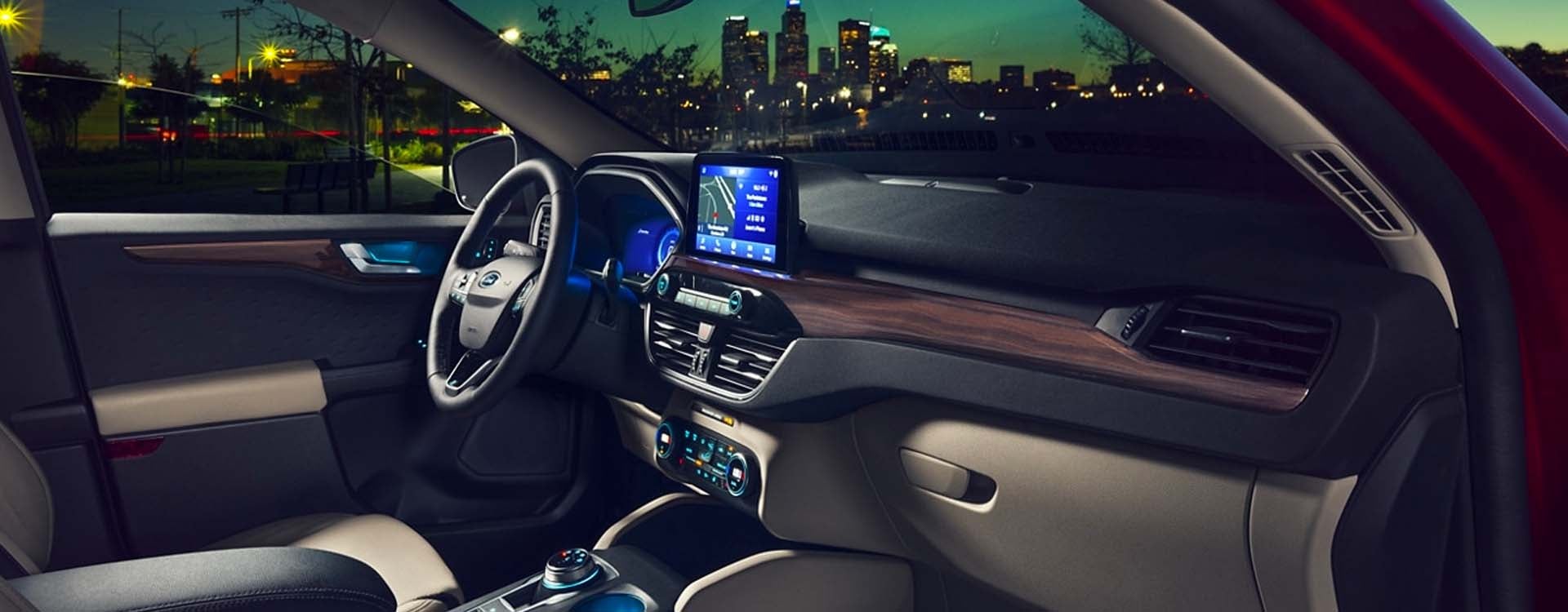 2021 Ford Escape interior