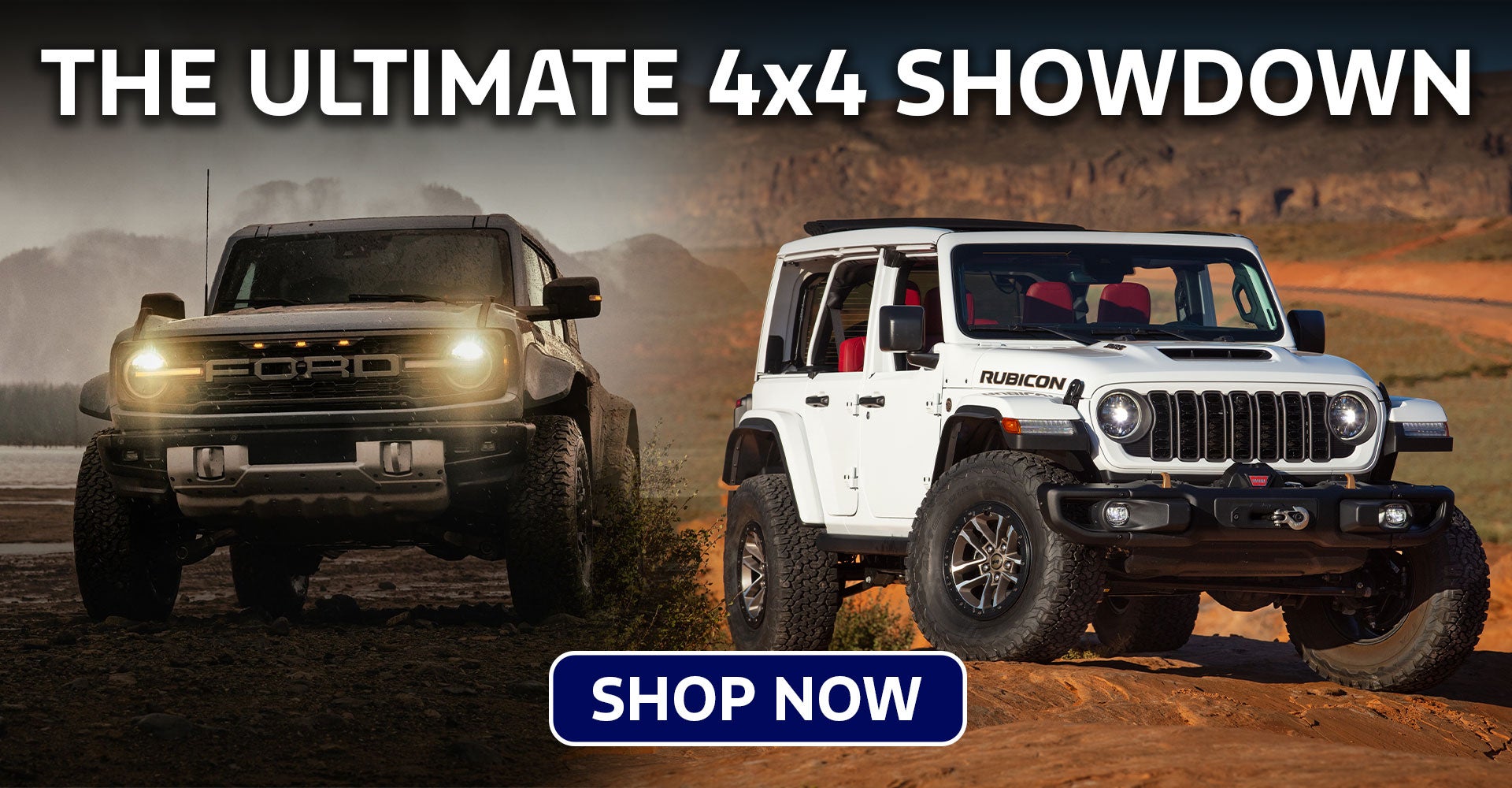 Ford Bronco Raptor vs. Jeep 392