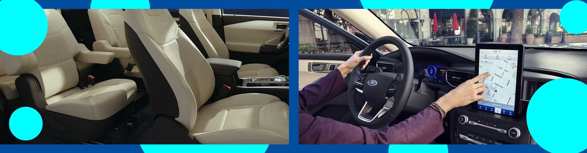 2020 Ford Explorer interior