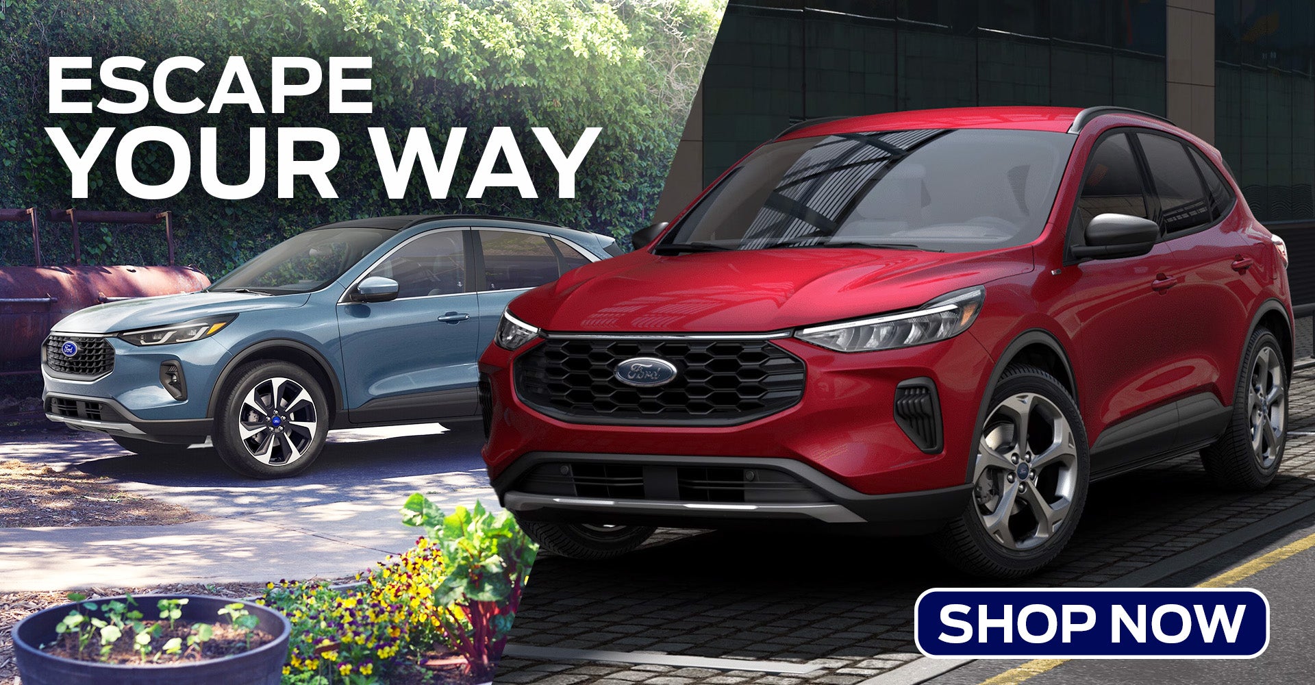 Ford Escape Active vs. ST-Line