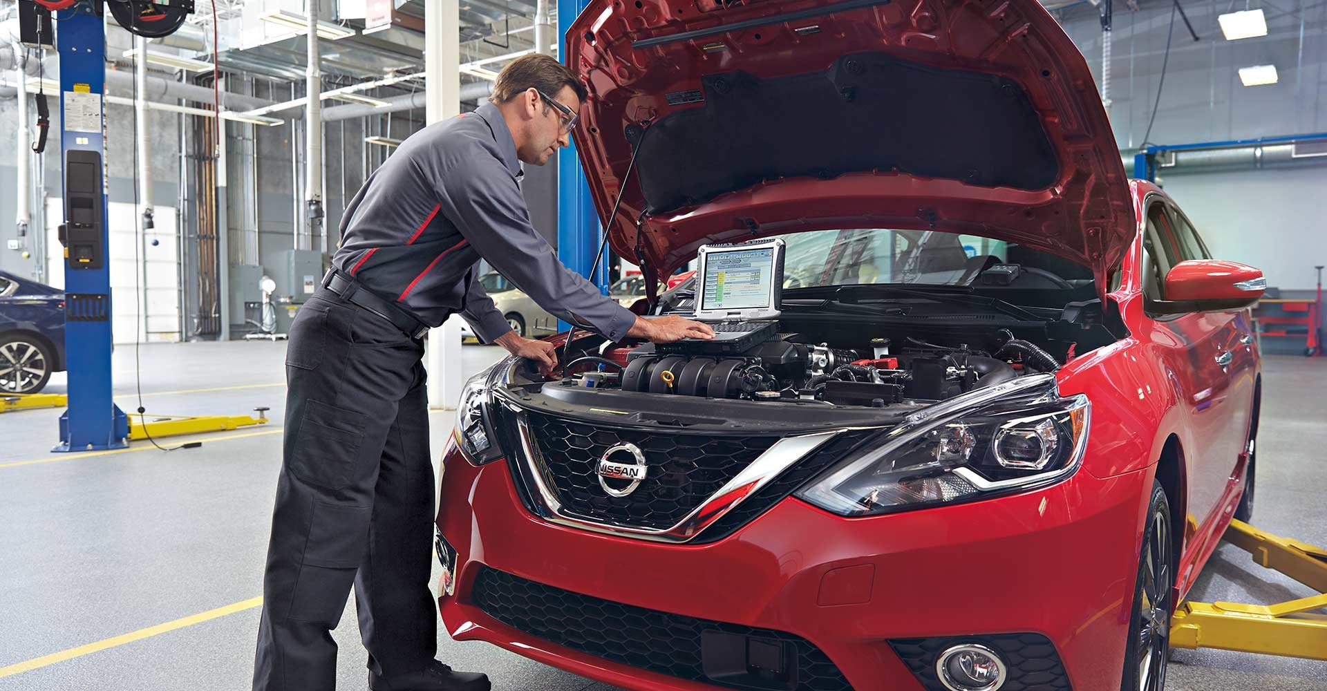 servicing your Nissan winter