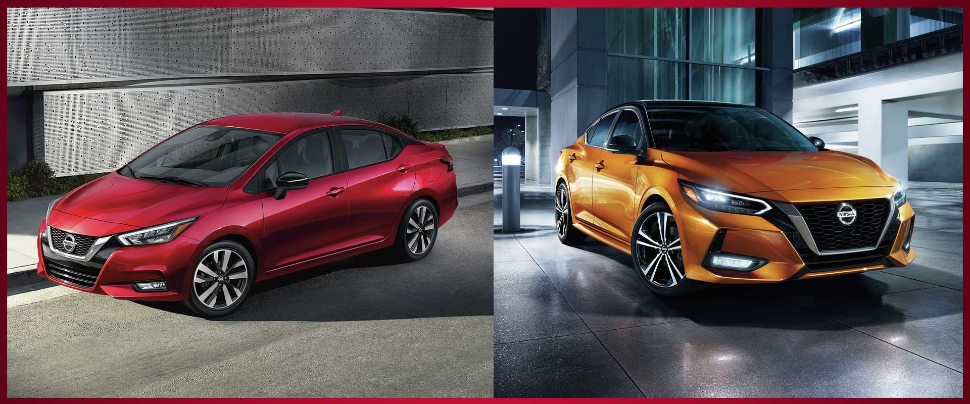 Nissan Versa S vs. Nissan Sentra S Comparing Sedans Shop Now