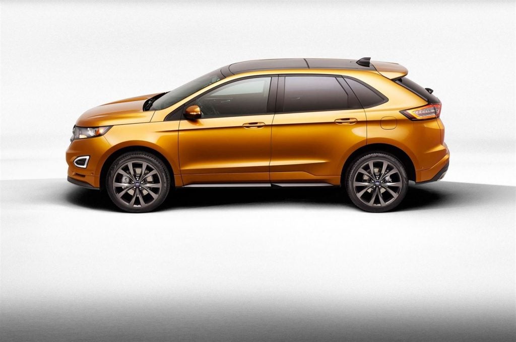 2015 ford edge sport side profile