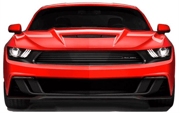 saleen dealer front view