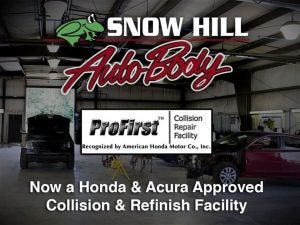 Snow Hill Autobody Pic