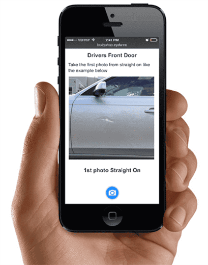 Preston autobody request estimate app
