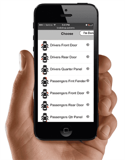 Preston autobody request estimate app