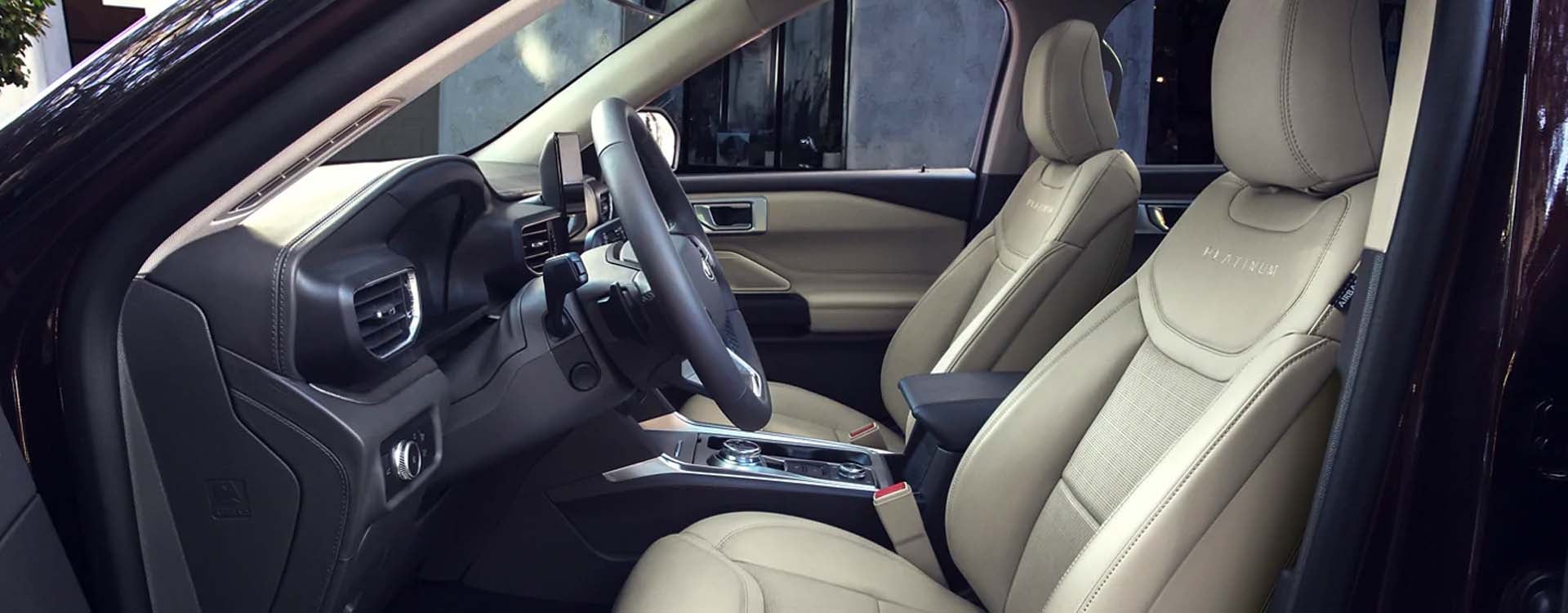 2021 Ford Explorer interior