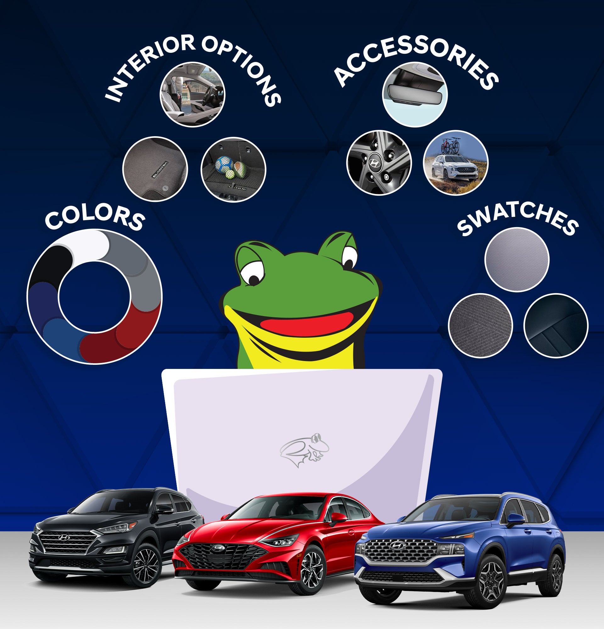 Build Your Own Hyundai, Vehicle Selector