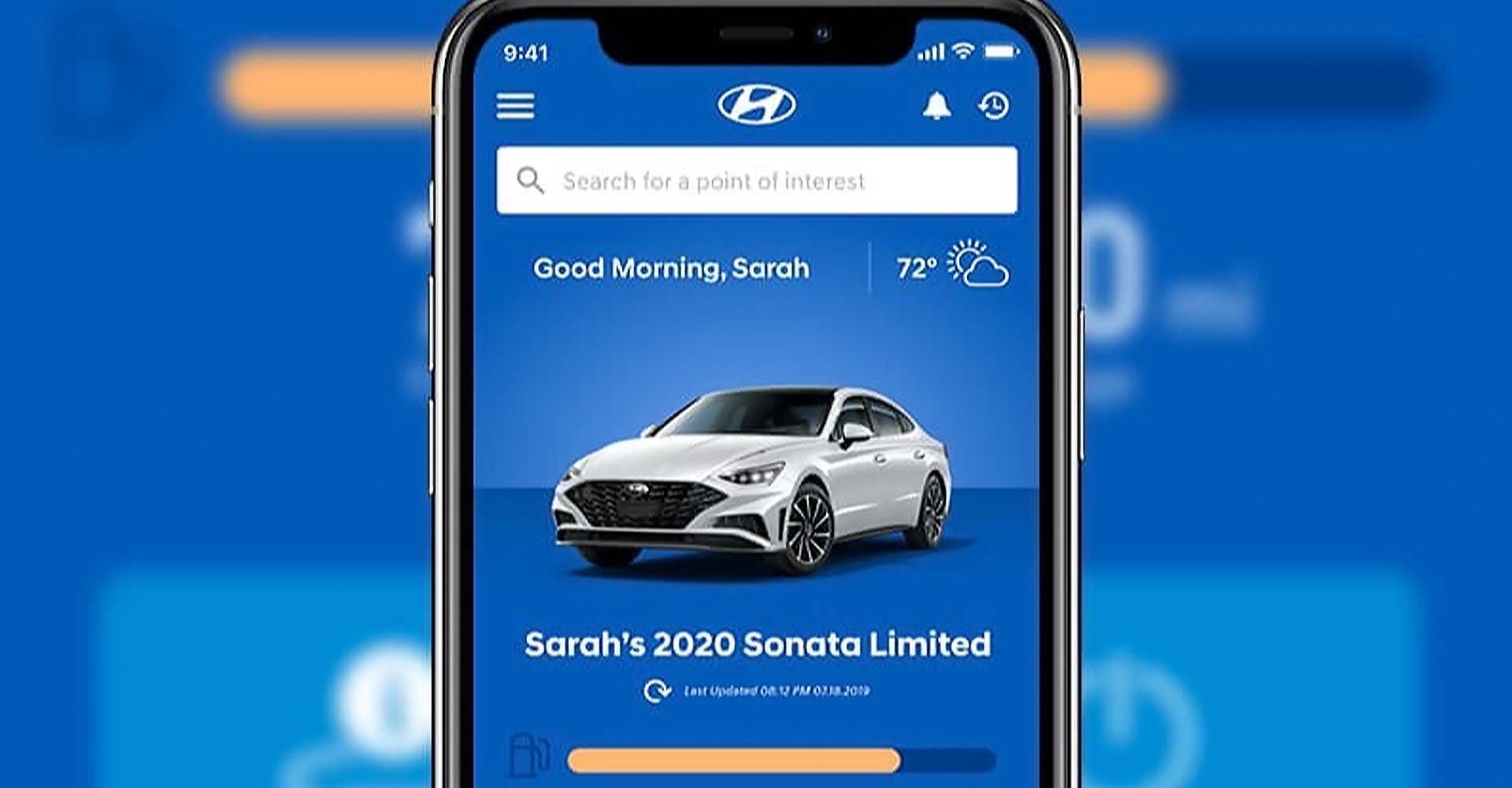 Bluelink app Elbil app Nettbaserte tjenester Hyundai