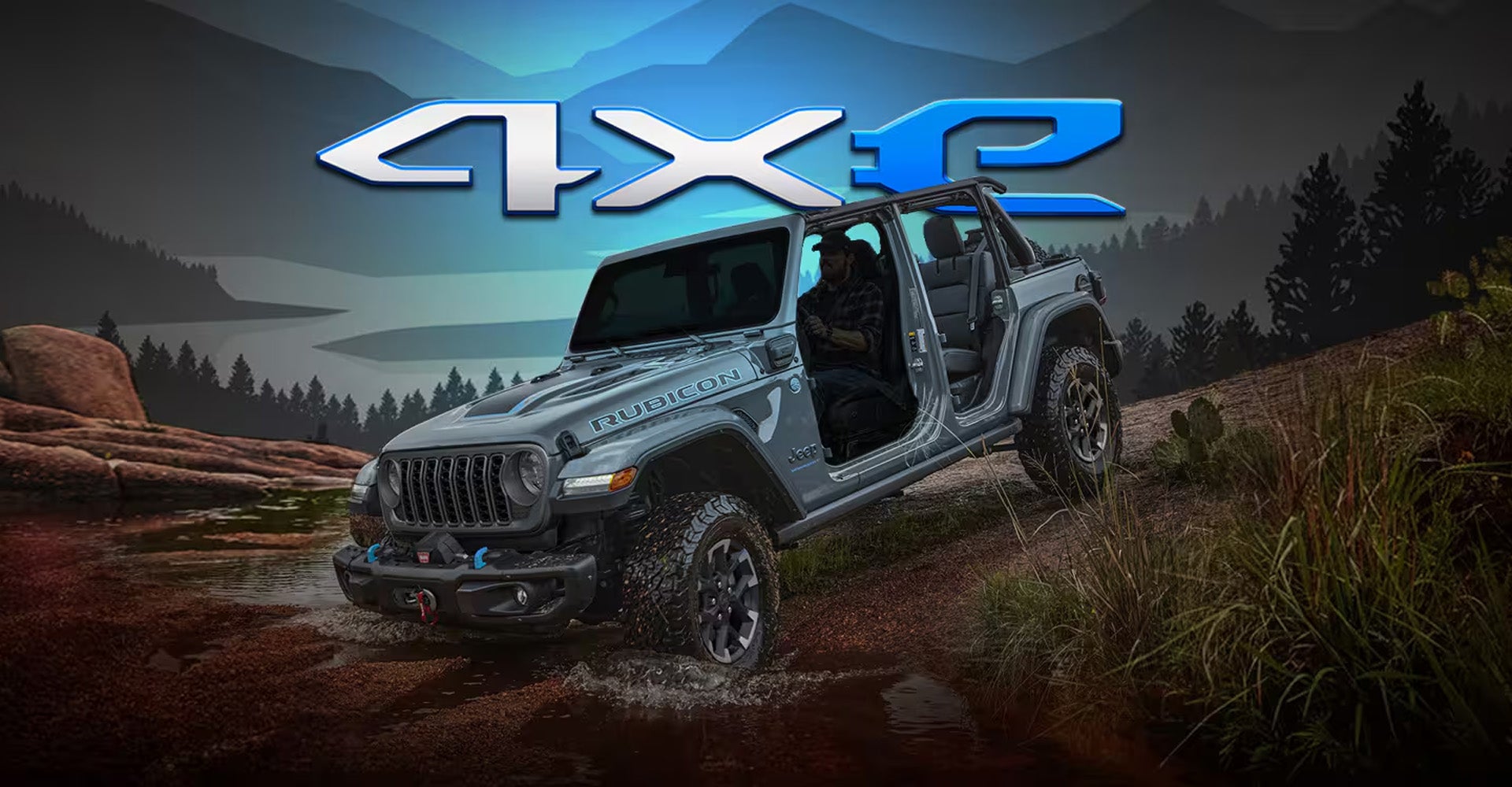 Off Road Jeep Wrangler 4XE