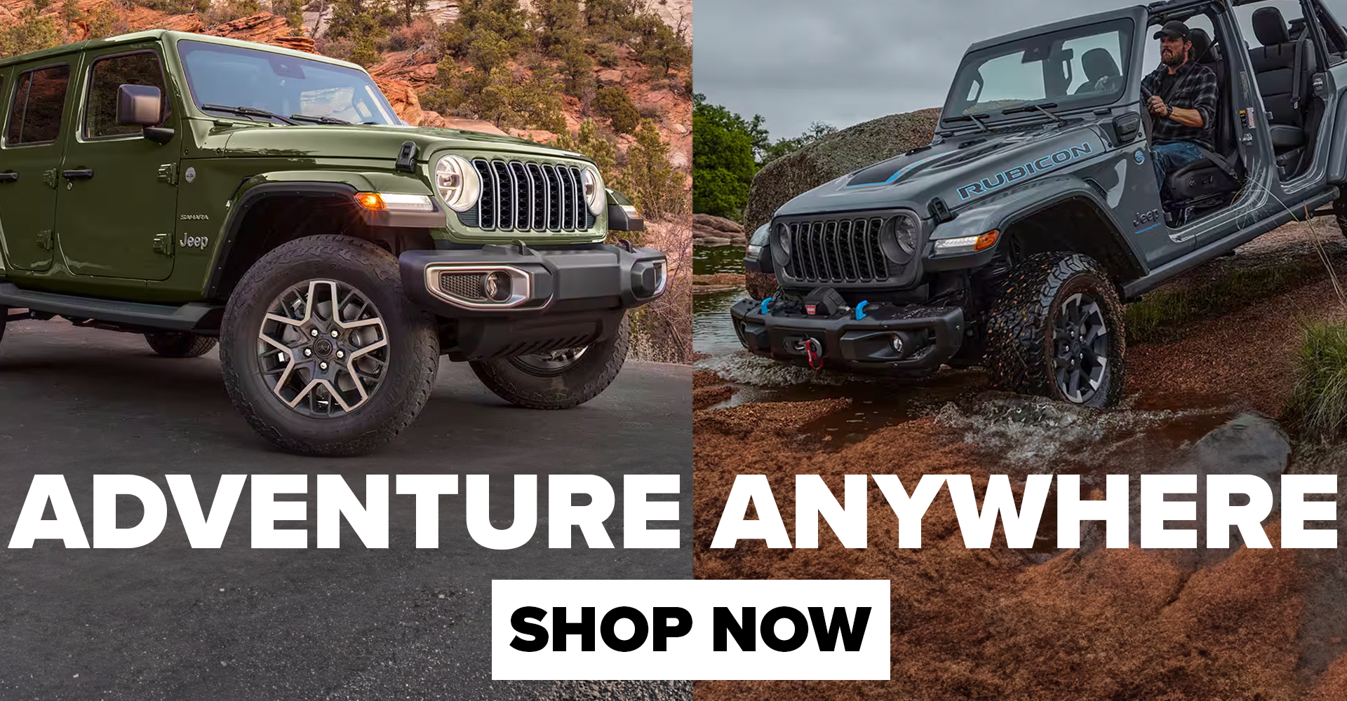 Jeep Wrangler Rubicon vs. Sahara