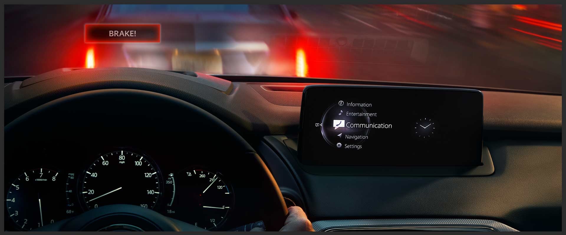 how to use Mazda Active Driving Display