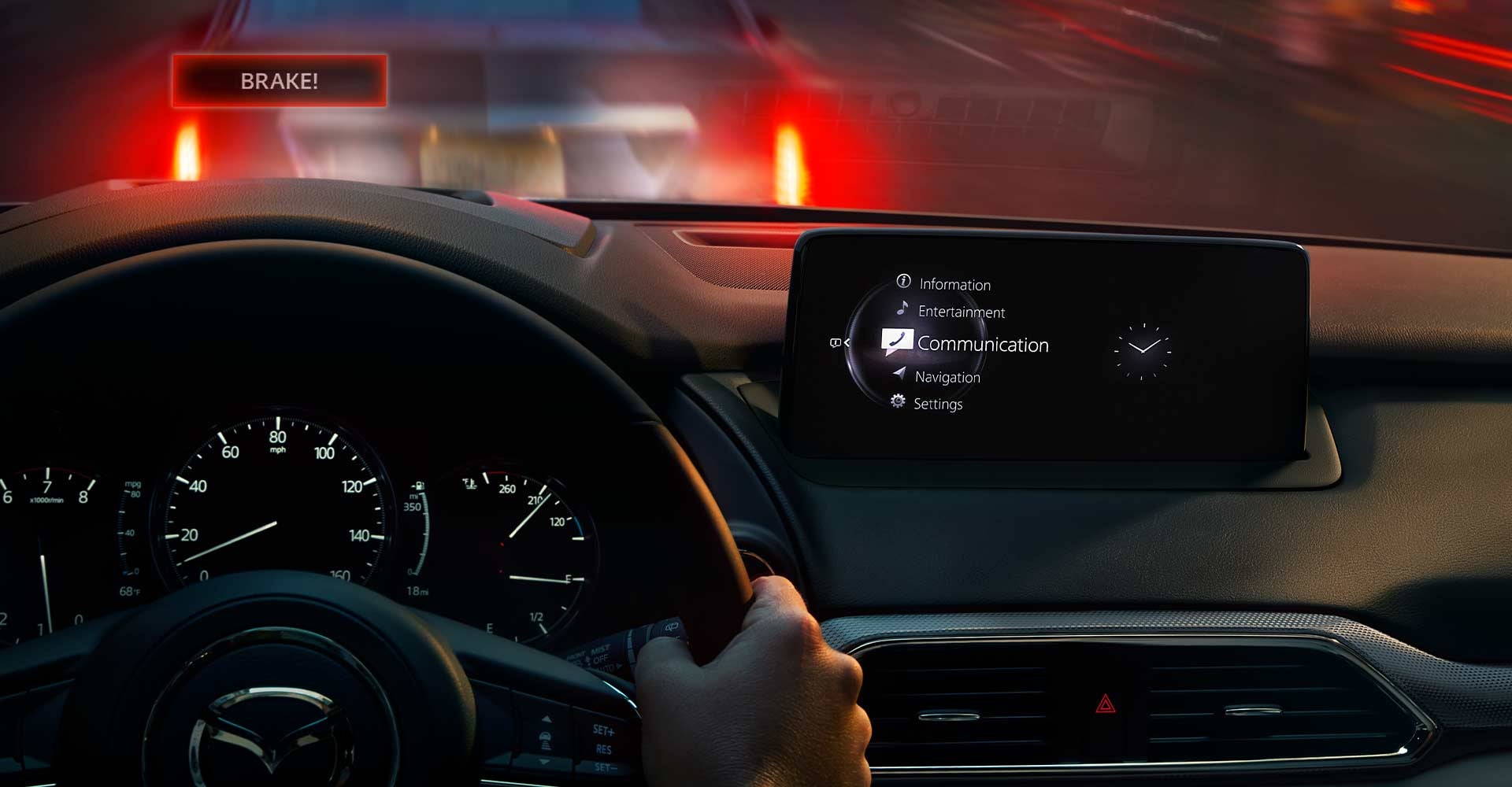 Mazda safety features info