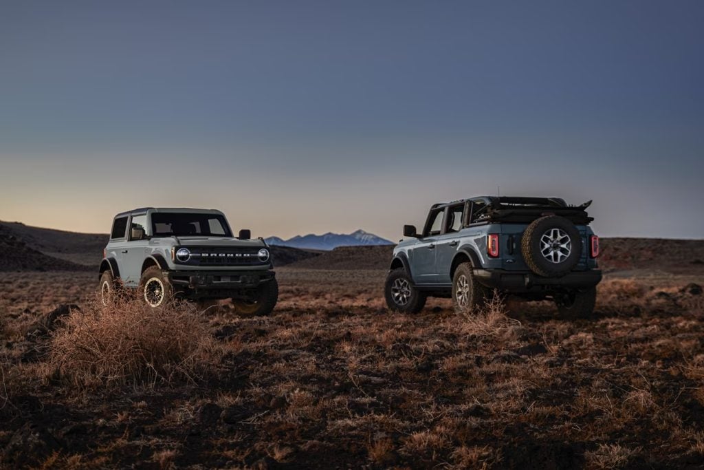 2025 Ford Bronco vs Bronco Sport Sarasota, FL