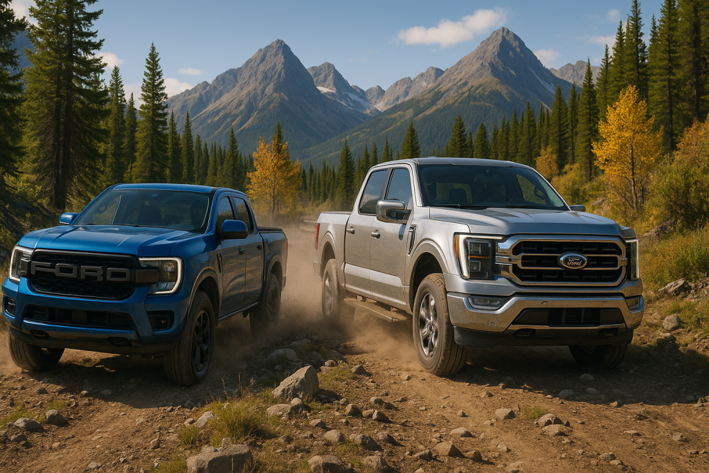 Ford Ranger vs F-150 Off-Road Capabilities