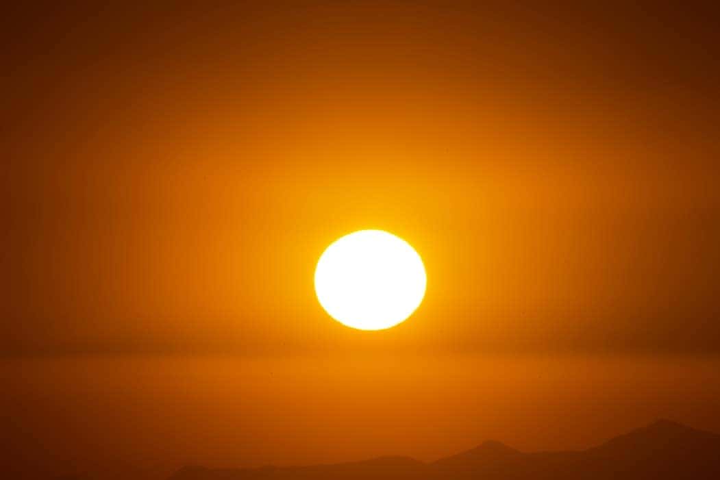 the sun over oklahoma