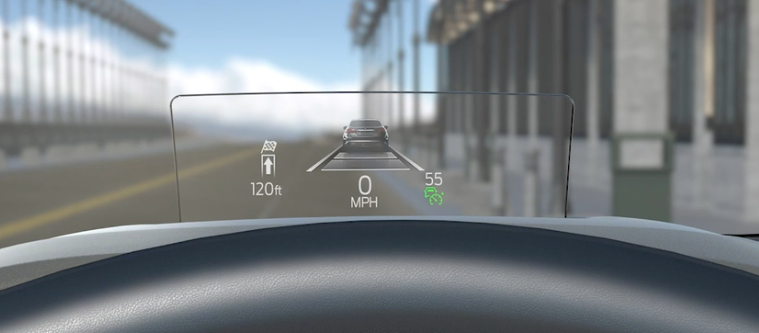 How to use the Heads Up Display in your Ford
