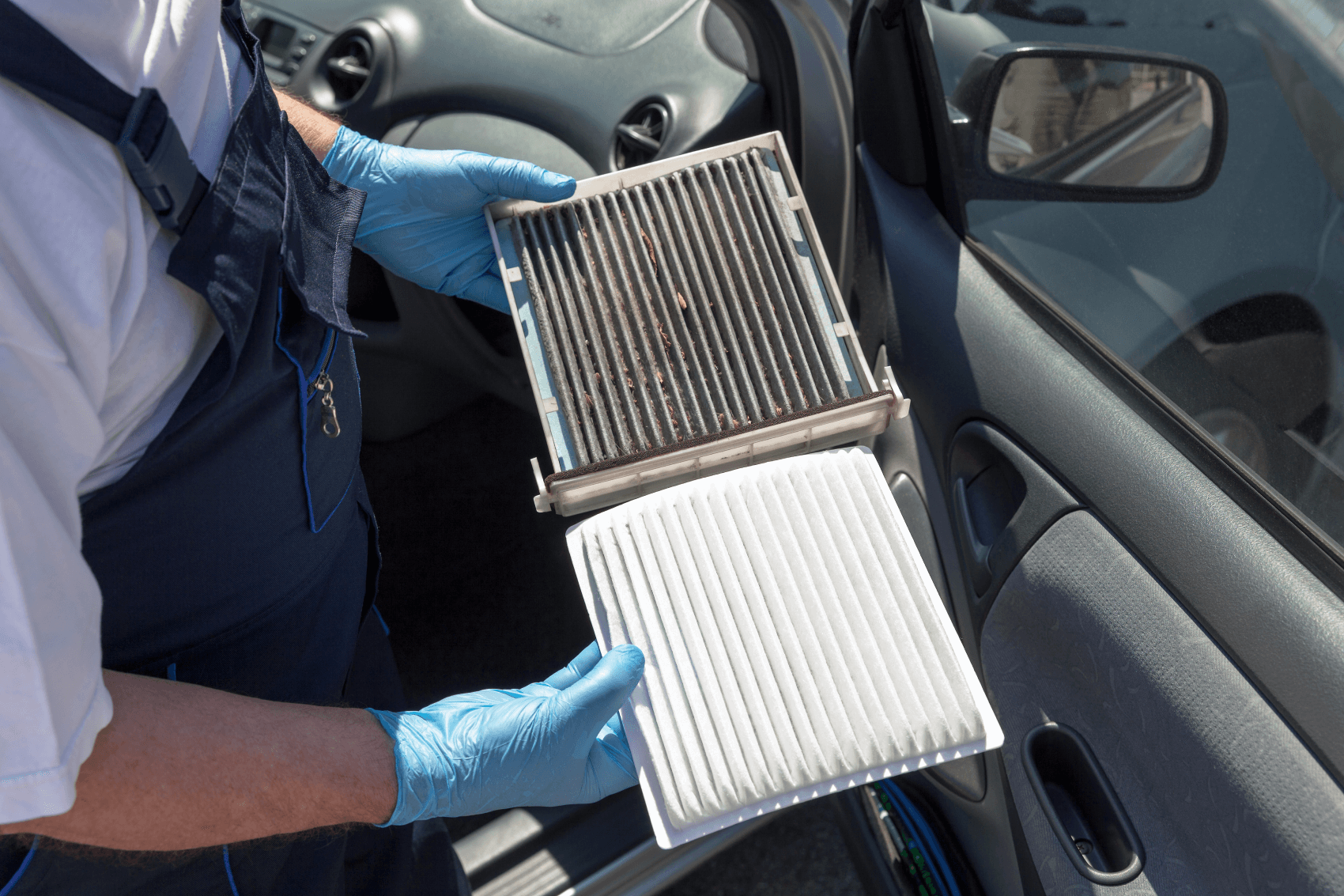 Chevy Bolt air filter inspection