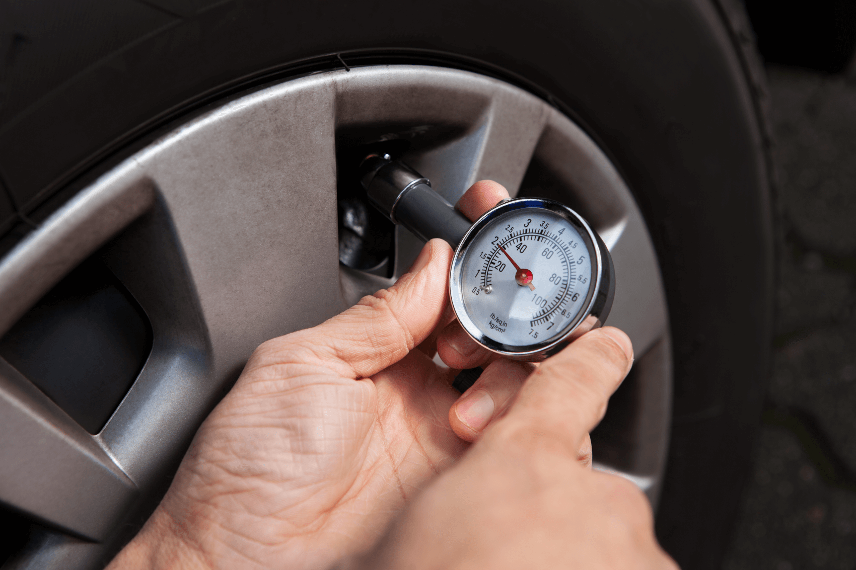 Chevy Bolt tire pressure check