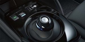 Interior and Features of Nissan LEAF in College Park, MD 