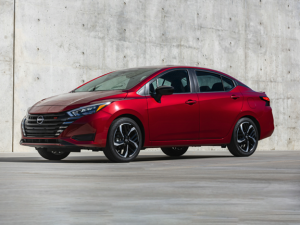 Red 2023 Nissan Versa College Park, MD