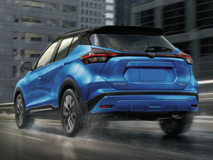 Blue 2024 Nissan Kicks with Black roof Rockville, MD 