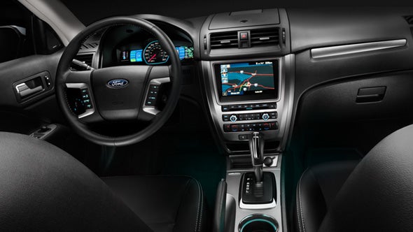 ford-fusion-hybrid interior