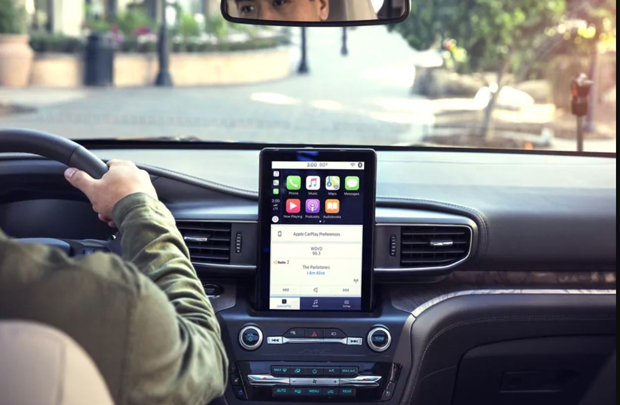 2021 ford explorer interior Apple CarPlay