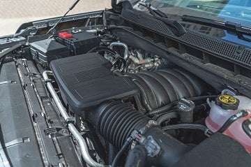 Engine appearance of the 2021 Chevrolet Tahoe available at Morristown Chevrolet