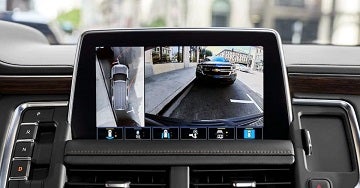 One of the many safety features in the 2021 Chevrolet Suburban available at Morristown Chevrolet