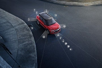 One of the safety features of the 2021 Chevrolet Trailblazer available at Morristown Chevrolet