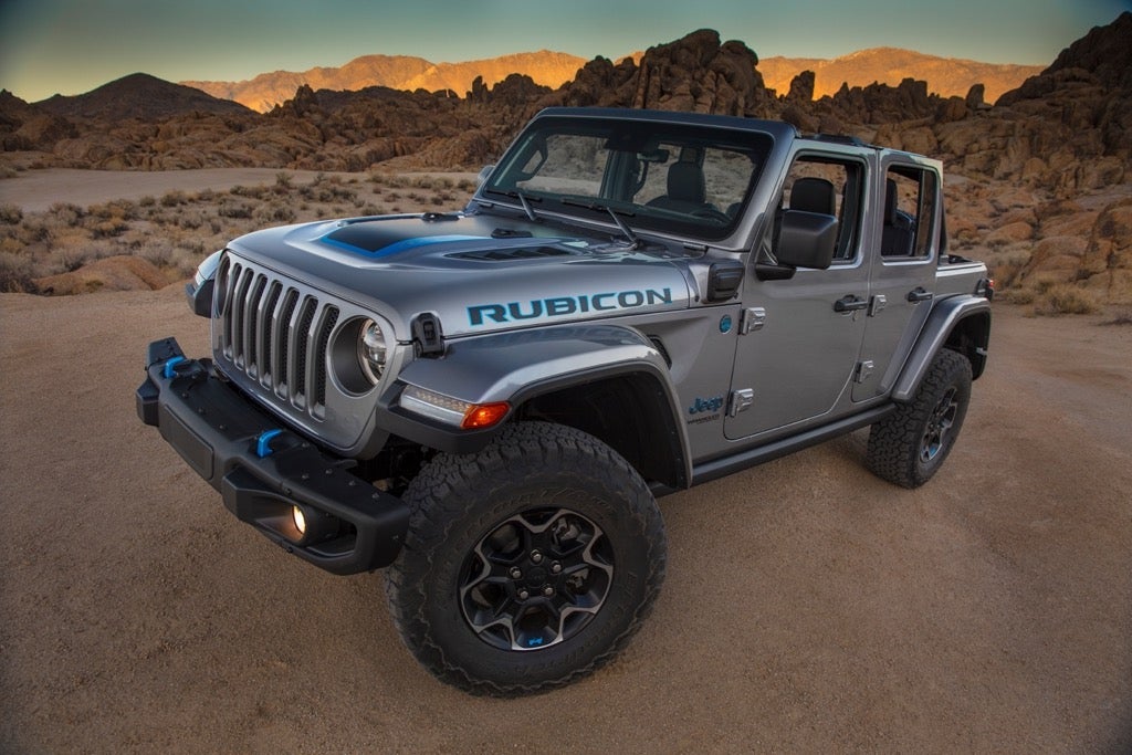 2021 Jeep Wrangler Rubicon 4xe gray