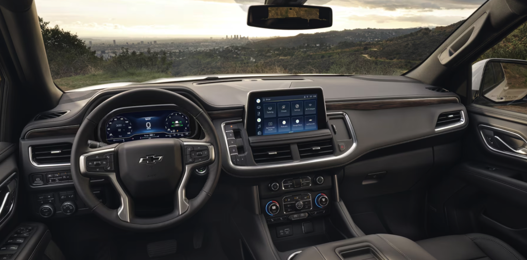 Chevy Tahoe Cabin View