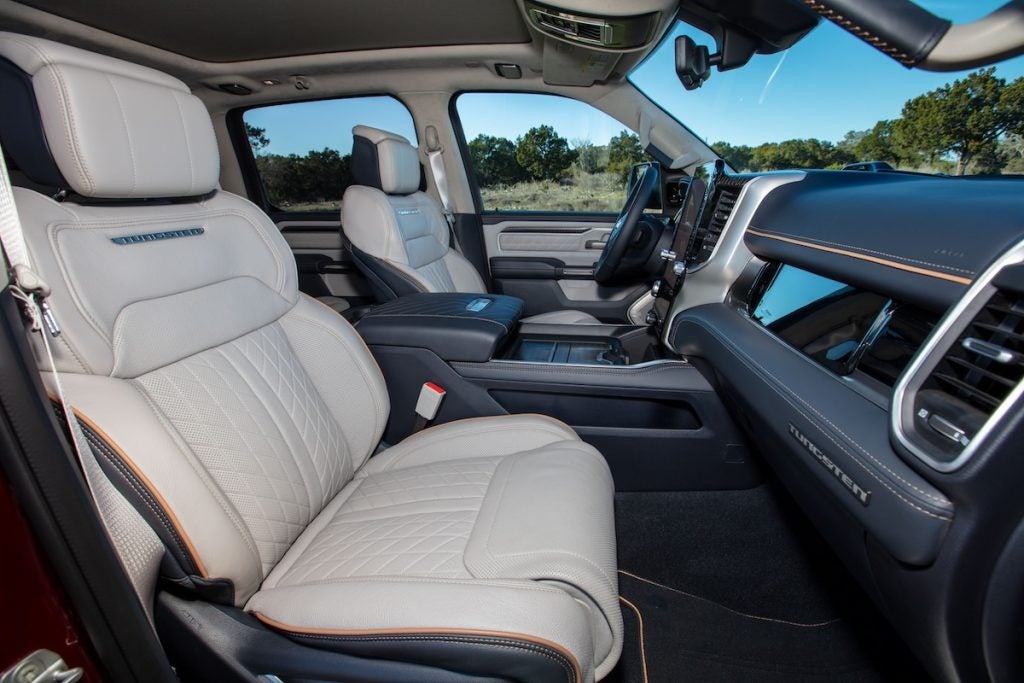 2025 Red RAM 1500 Tungsten - Front Seat View