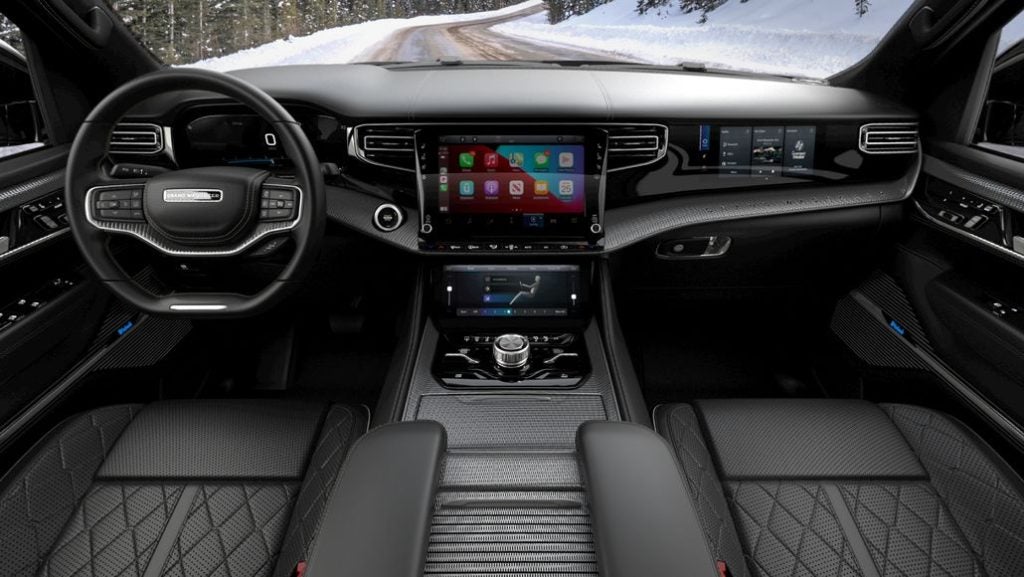 2024 Grand Wagoneer Obsidian Interior
