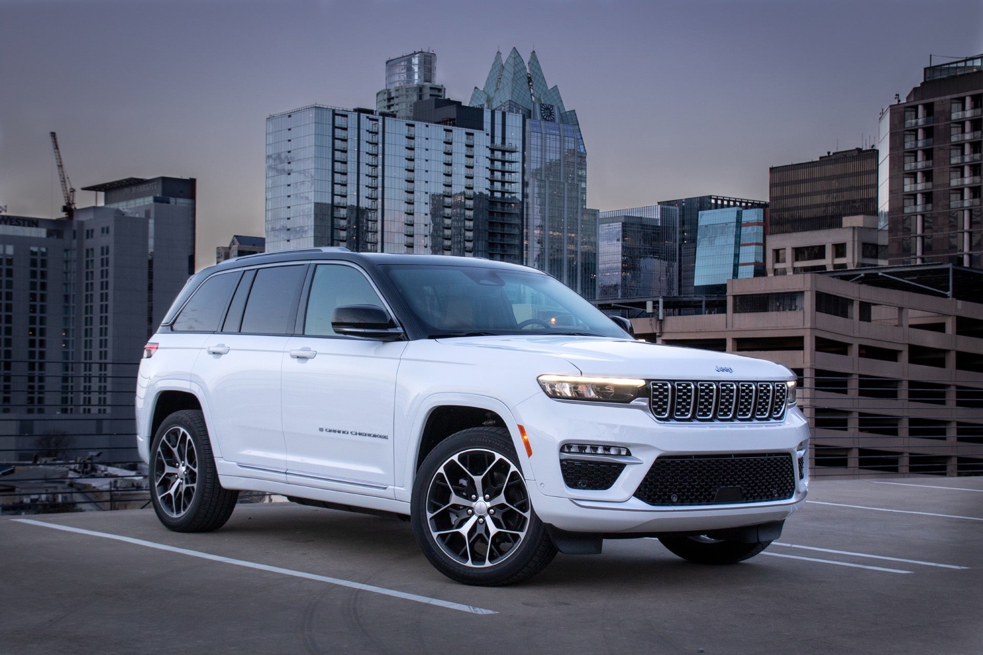 Jeep Grand Cherokee 4xe EV Range