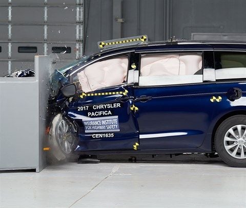 Chrysler Pacifica IIHS Crash Test