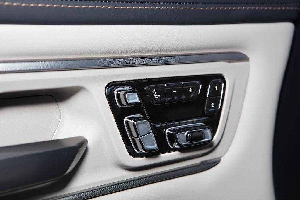 2025 Red RAM 1500 Tungsten - Seat Adjustment Controls