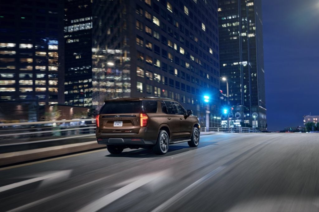New Chevrolet Tahoe RST Rear View