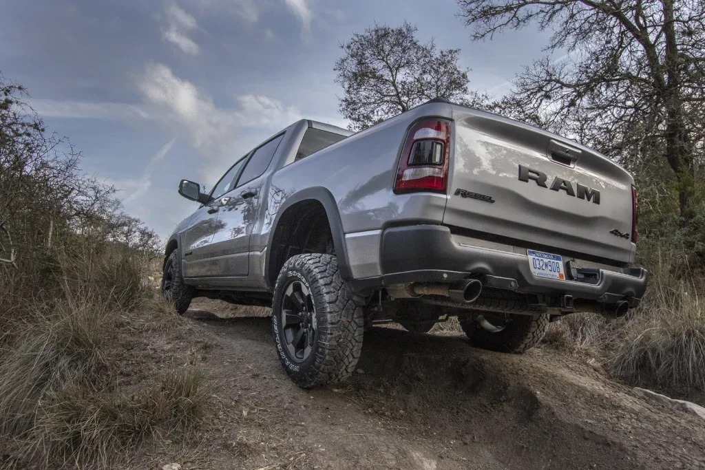 Rear View of the New RAM 1500 Off Road
