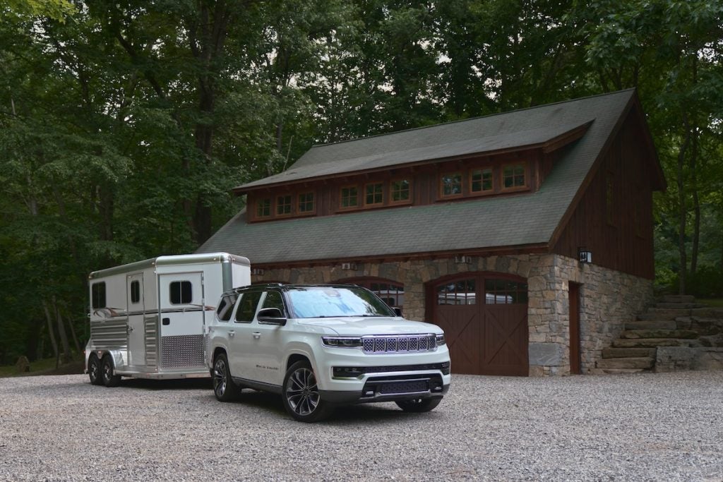 2024 Grand Wagoneer Towing