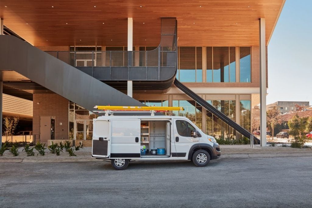 2024 Ram ProMaster passenger’s side profile