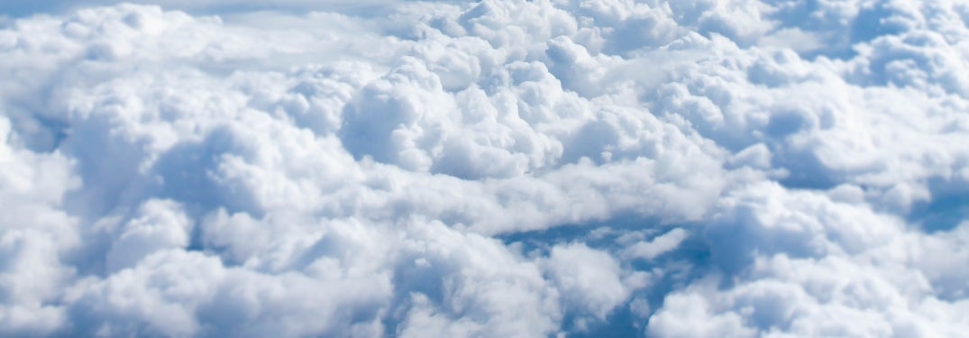 white clouds