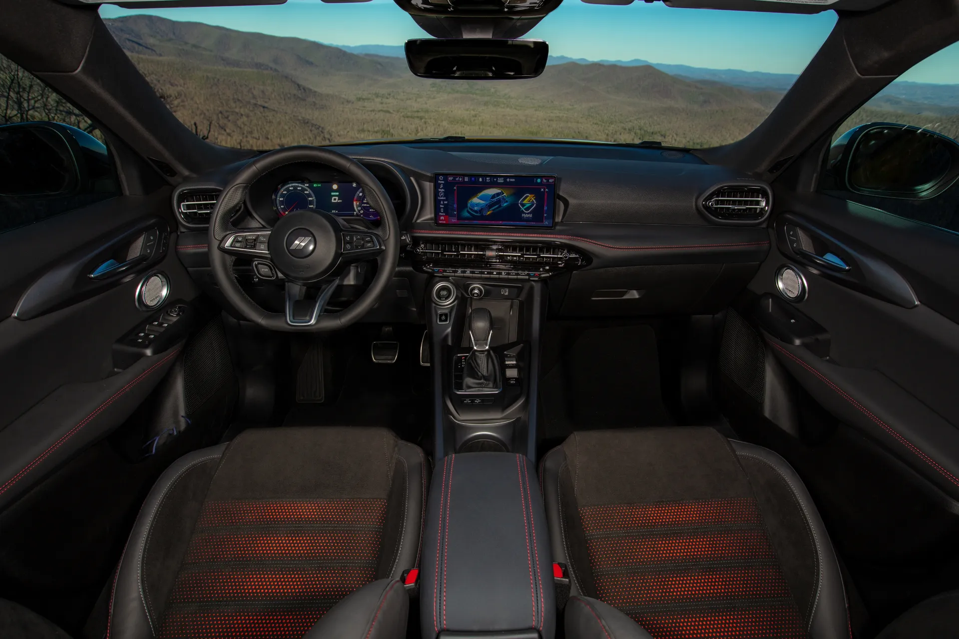 Interior of the 2024 Dodge Hornet