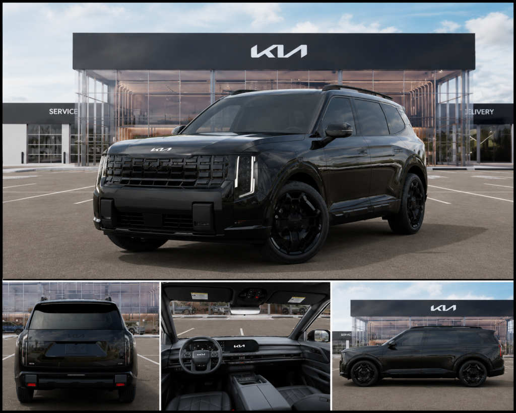 2027 Kia Telluride Hybrid X-Line SX three-row hybrid SUV front exterior near Avenel NJ