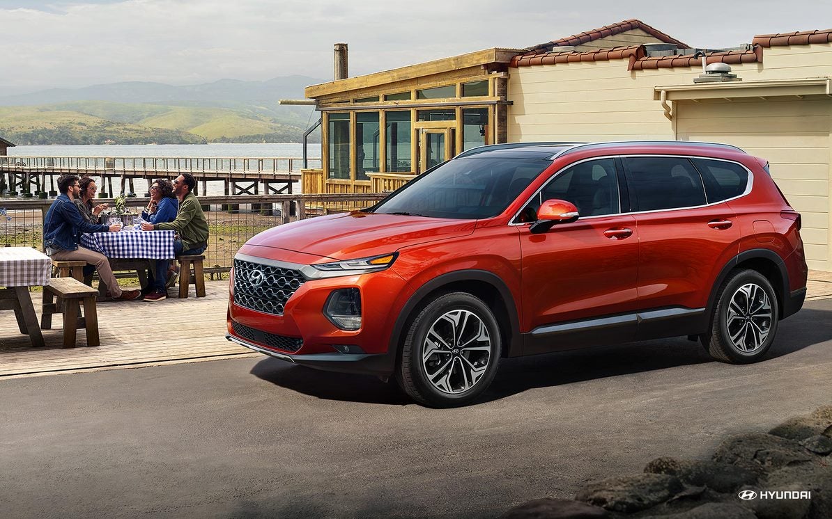 used hyundai santa fe