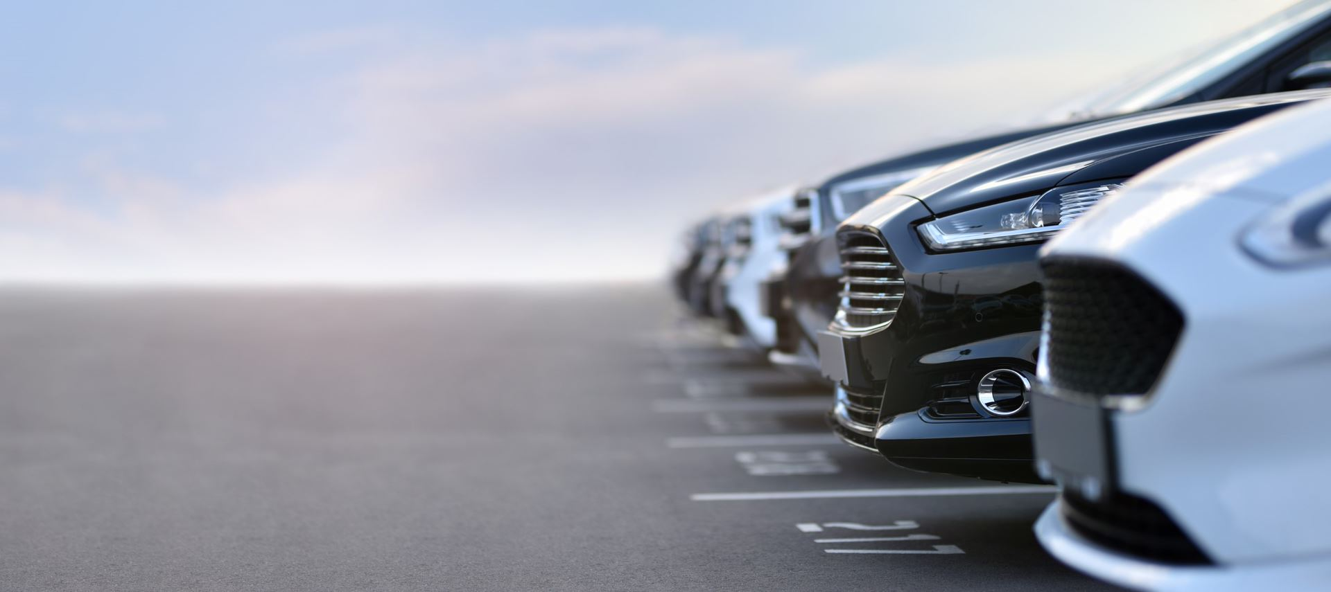 A row of cars