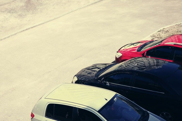 used car lot