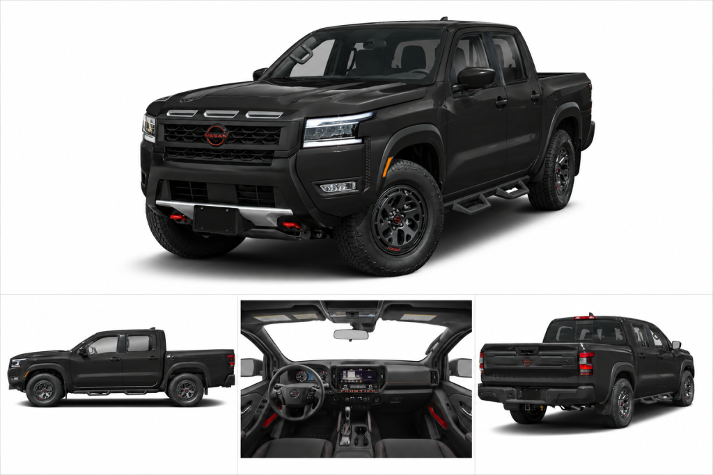 2026 Nissan Frontier PRO-4X midsize pickup truck with off-road capability near North Woodbridge NJ